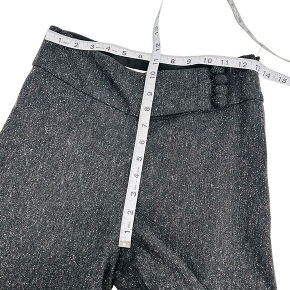 Trina Turk charcoal tweed fully lined wool trouser.  Size 0 - Picture 5 of 7